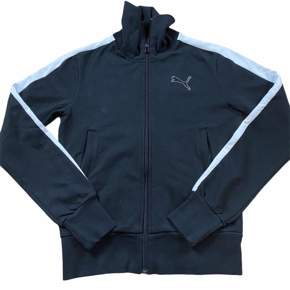 Puma Fleece Track Jacket Puma Diamanté Zip Up Track Jacket India