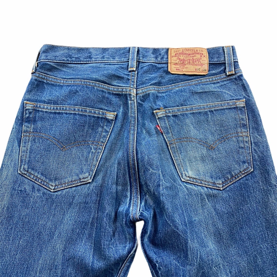 Vintage Levis 501 xx Denim Jeans | Etsy