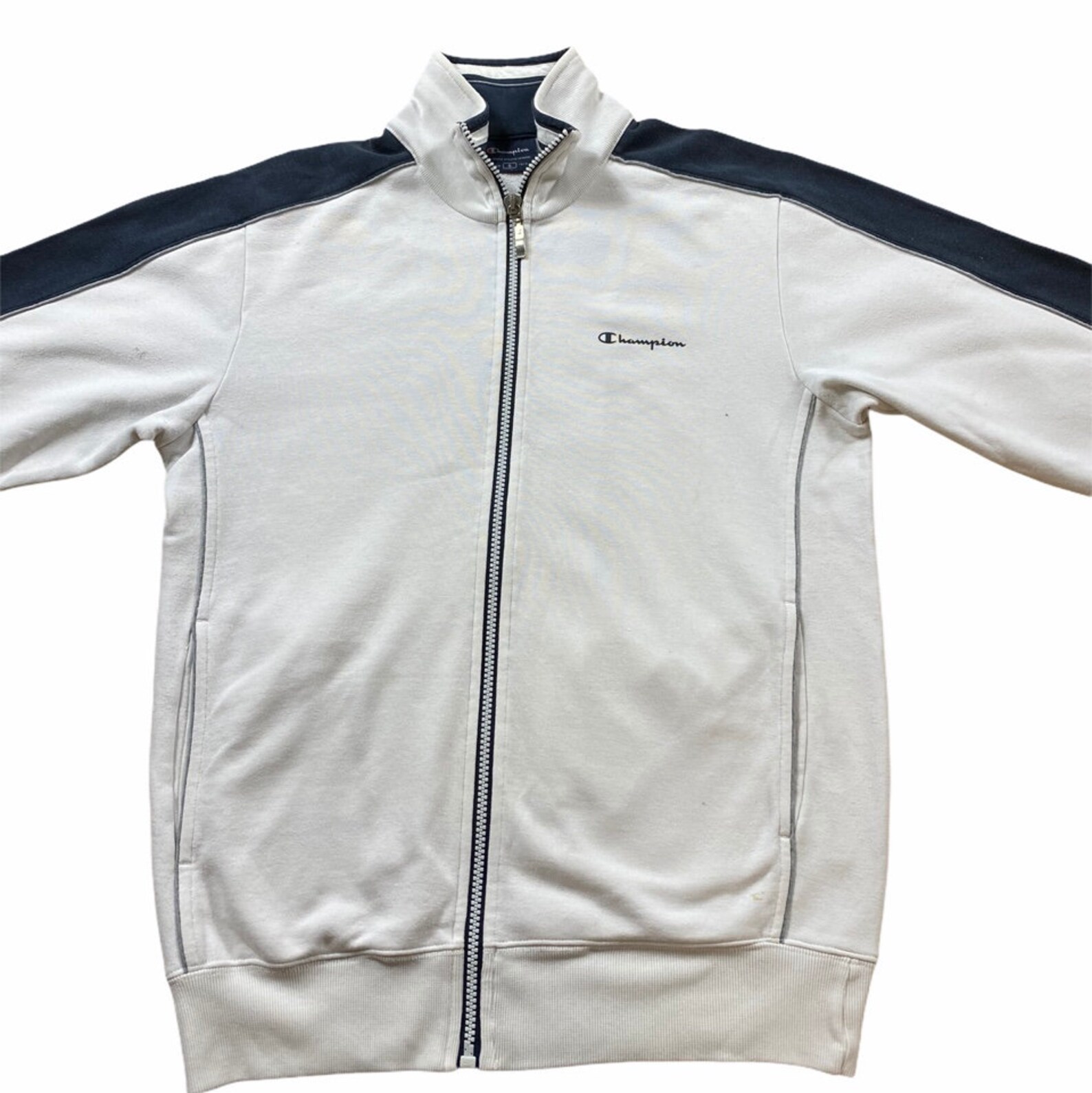 White Champion Track Jacket - Etsy UK