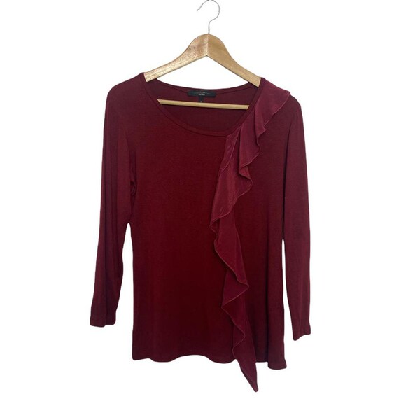 Vintage Burgundy Max Mara Womens Stylish Weekend … - image 1