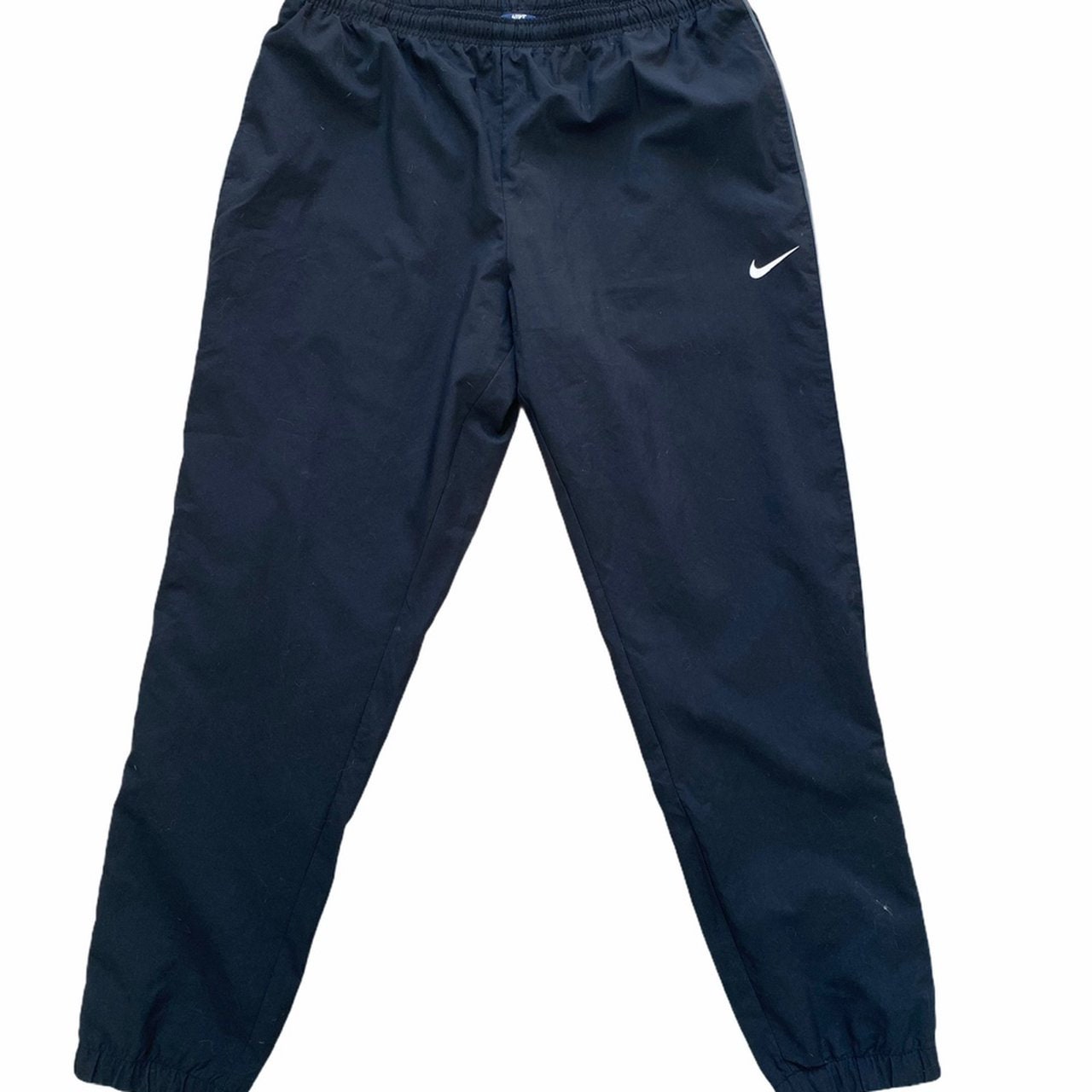 Nike Black Swoosh Joggers Tracksuit Bottoms Trackies Etsy