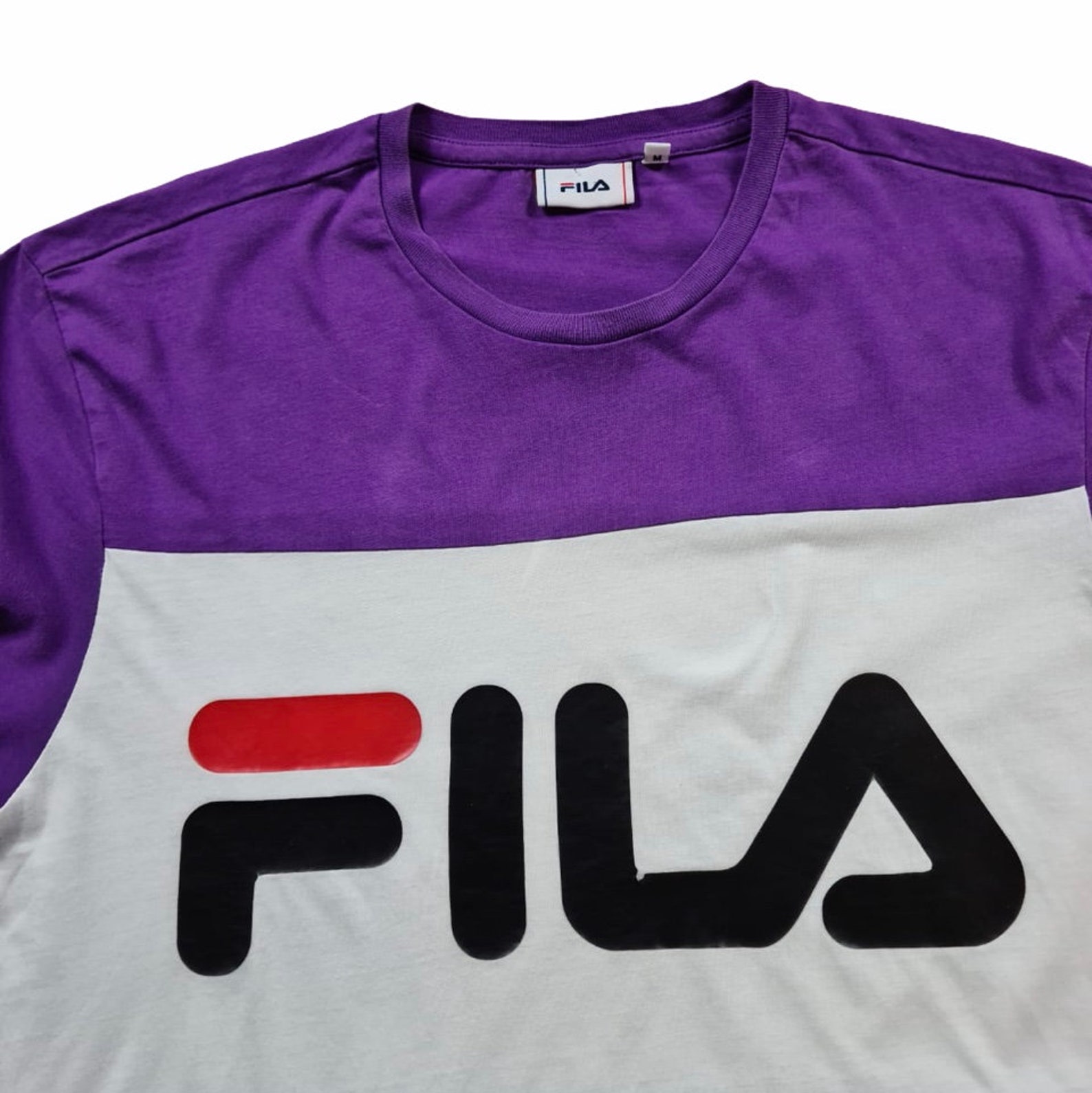 Fila Colourblock T Shirt - Etsy