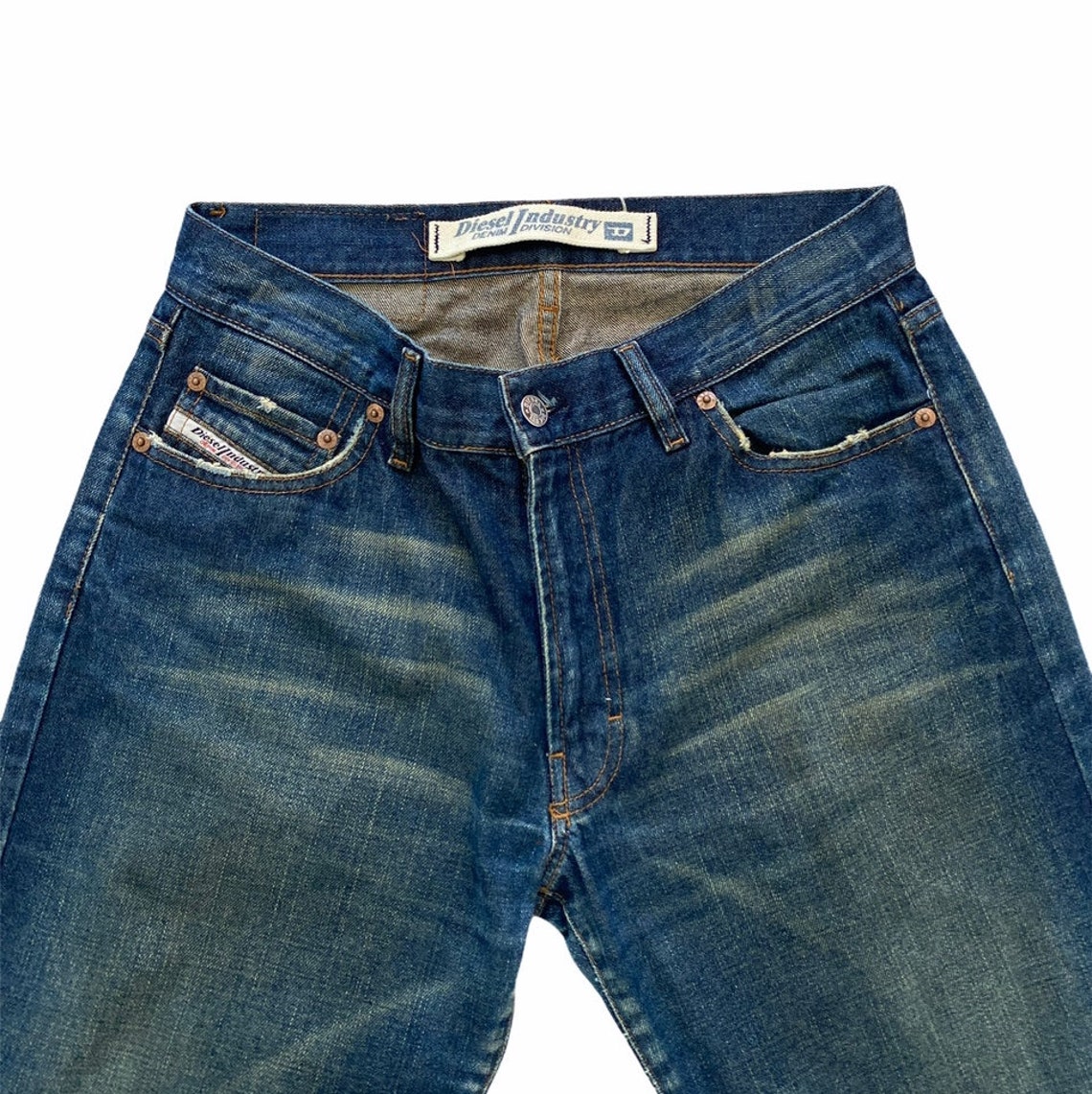 Vintage Diesel Industry Denim Jeans Etsy
