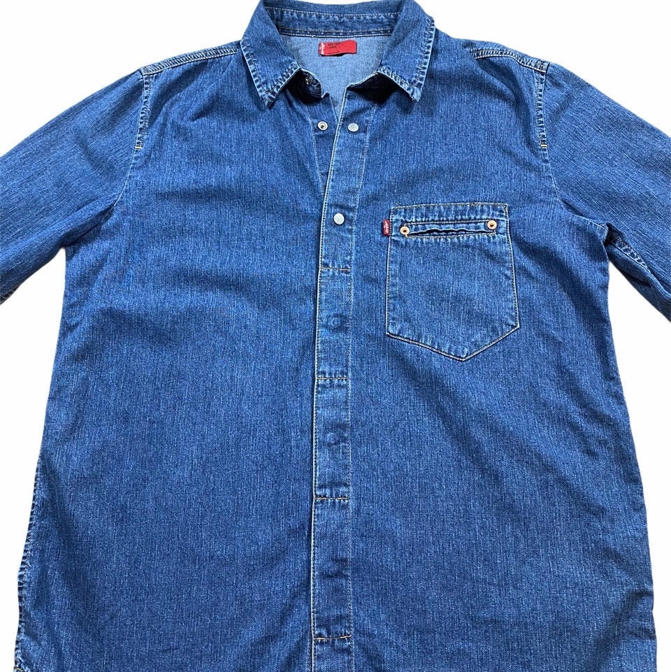 Levis Red Tab Label Shirt - Etsy