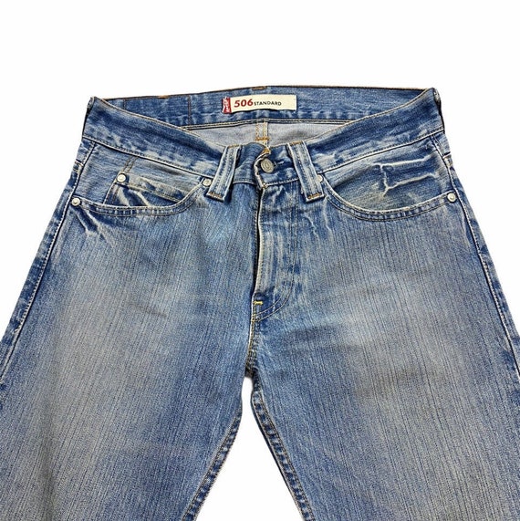 Vintage Levis 506 Straight Leg Denim Jeans | Etsy