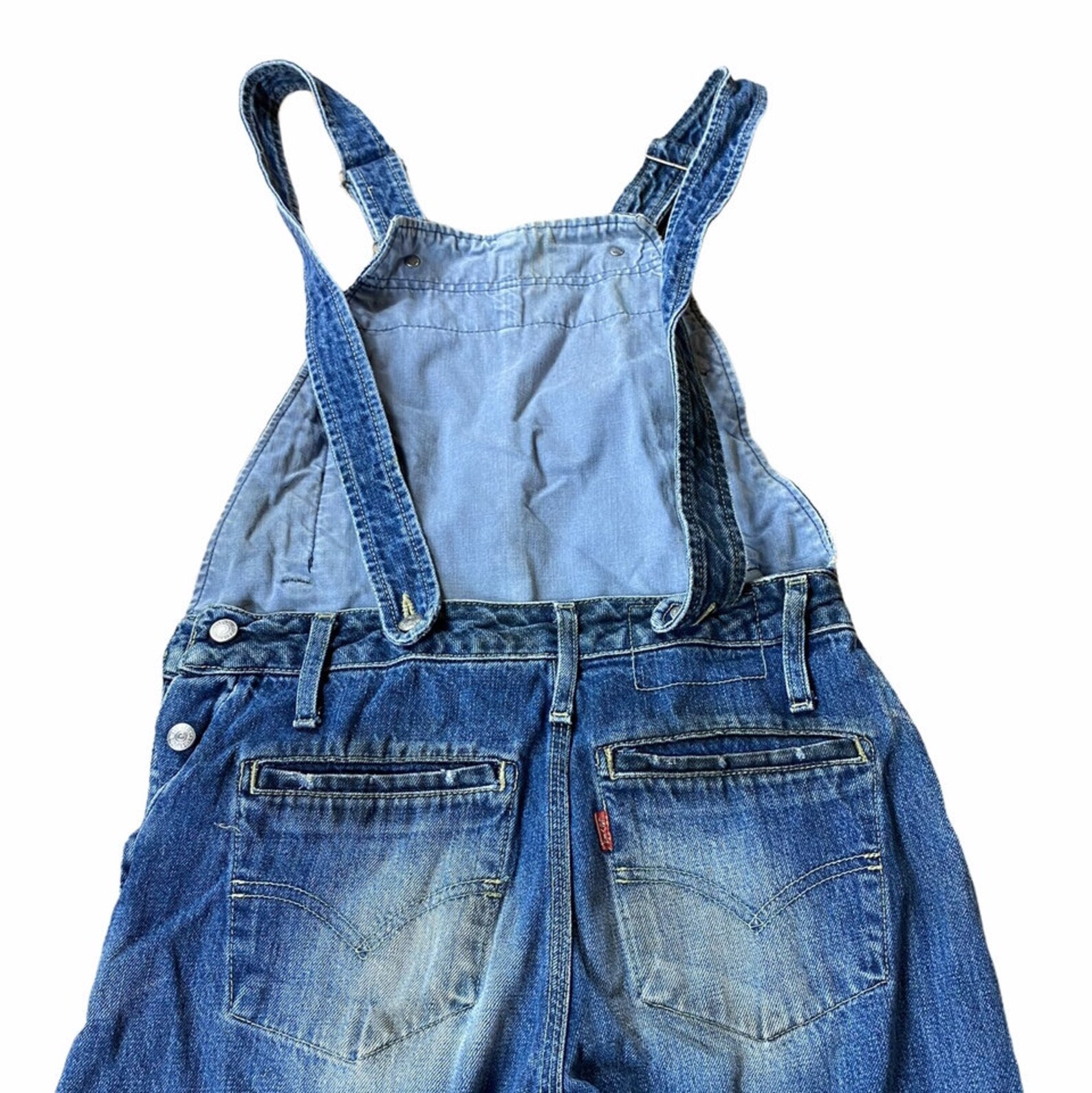 Vintage Levis Long Dungarees Etsy