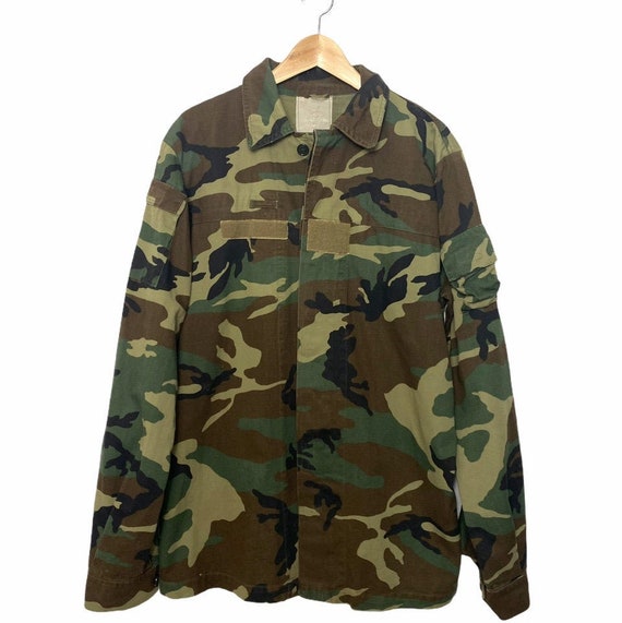 Vintage Oversized Army Camouflage 