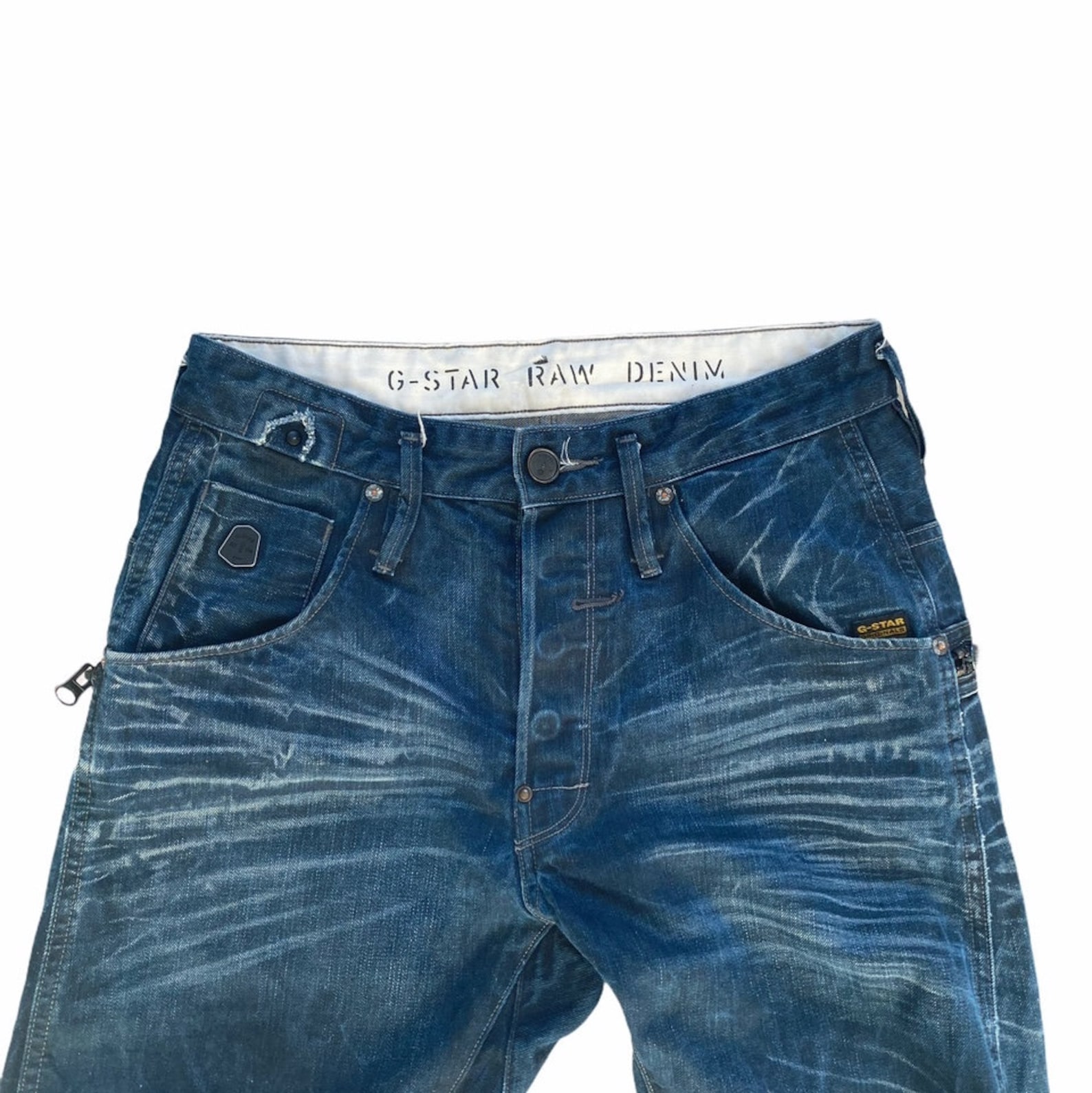 Y2K Early 2000s G-star Acid Wash Style Denim Jeans - Etsy