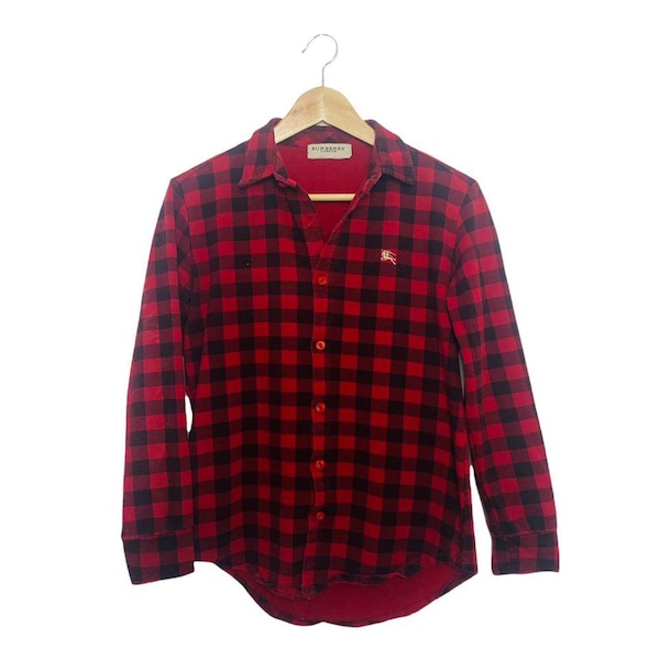Red Tartan Shirt Etsy UK