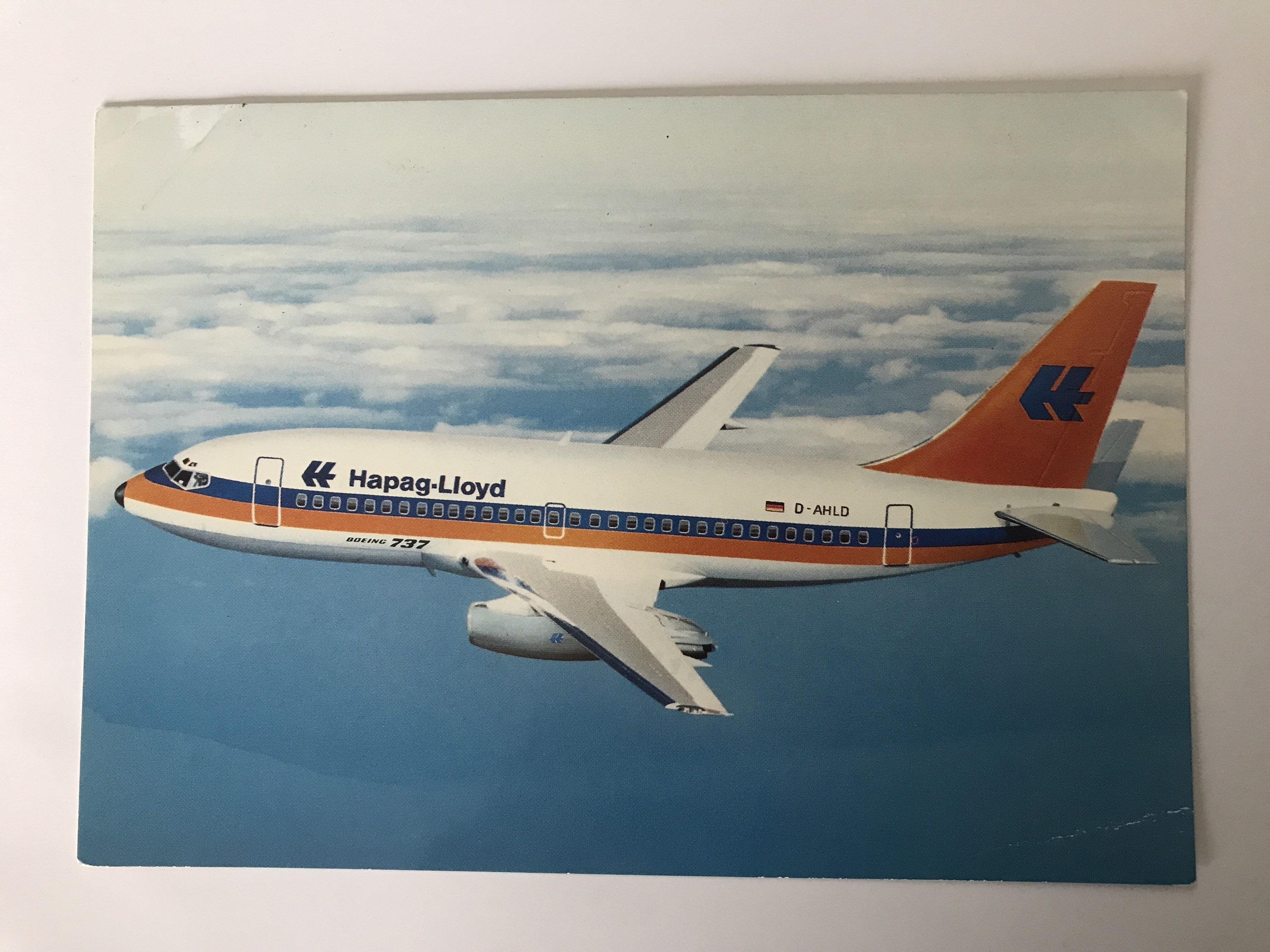 Hapag Lloyd Boeing B737200 en vuelo Etsy