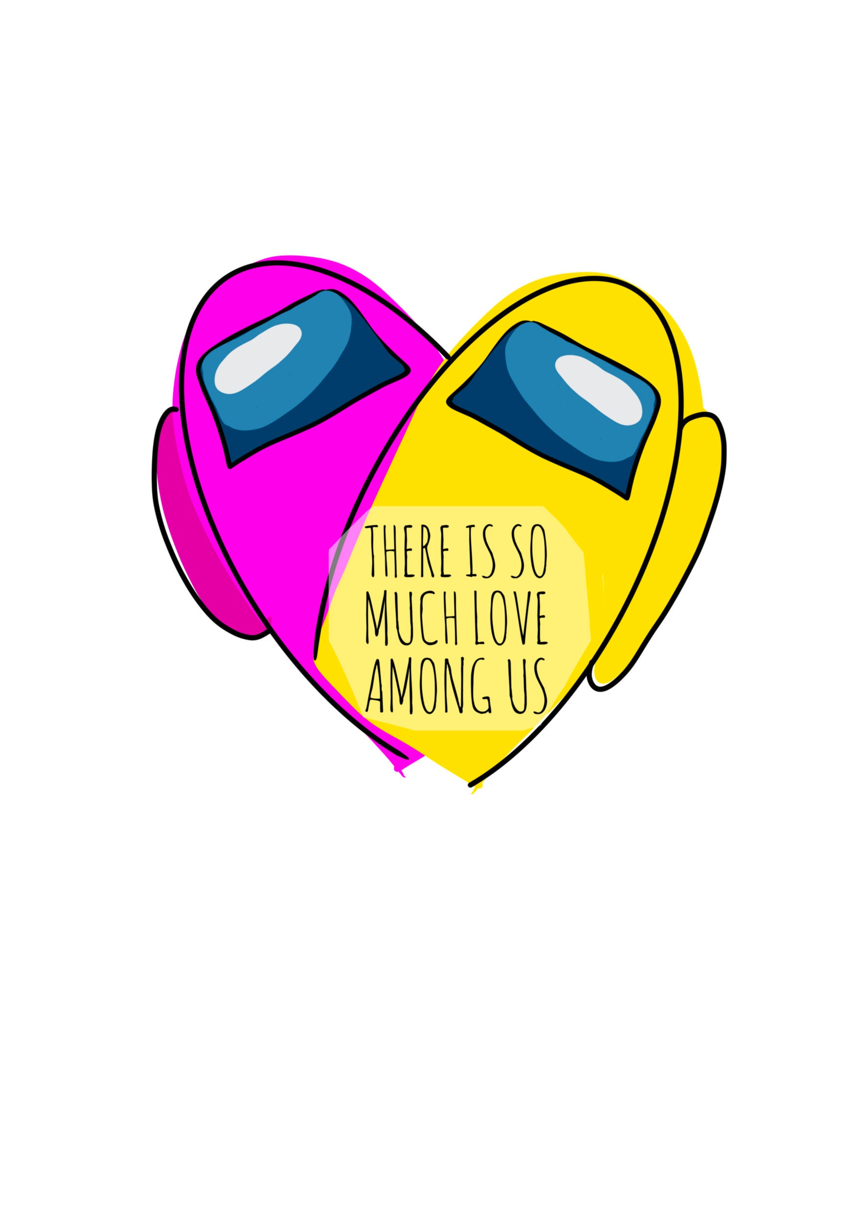 Among us print downloadable among us art. There is so much | Etsy