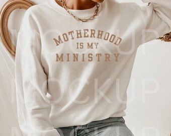 SVG | Motherhood is my Ministry | Christian Motherhood | Christian SVG files | Jesus SVG Files | Motherhood svg |  Cricut svg files