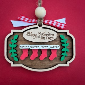 Weihnachtsstrumpf Ornament - SVG Digitale Datei Laser Cutter