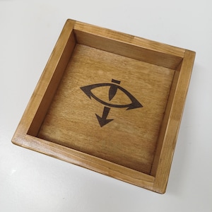 Custom Engraved Wooden Dice Tray - Handmade Wargaming Gift Warhammer 40k and other tabletop games image 15