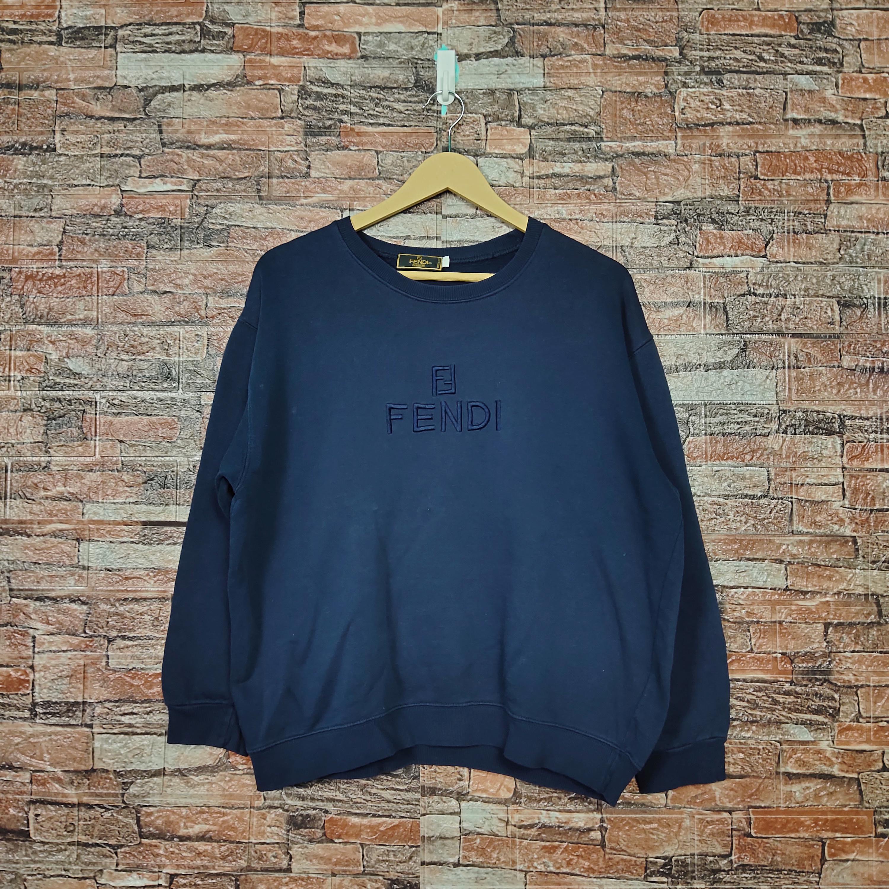 Fendi oversized offers sweatshirt