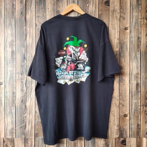 Vintage Distressed Las Vegas Harley Davidson Nevada T-Shirt Harley Crewneck Harley Tees Harley Pullover Printed Logo Black Color Men’s 3XL