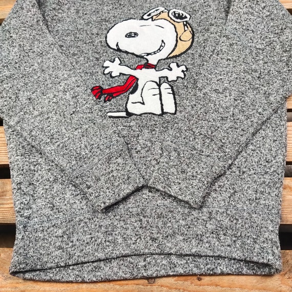Vintage Peanuts Snoopy Sweatshirt Peanuts Crewnec… - image 7