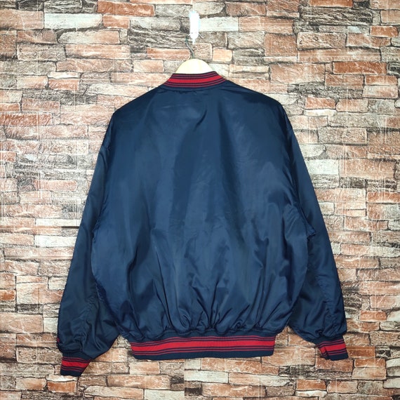 Vintage 90s Distressed Converse Bomber Jacket Converse Vintage 90s Distressed Converse Bomber Jacket Converse