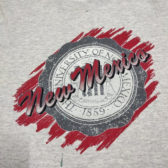 Vintage 90s Distressed University Of New Mexico S… - image 3