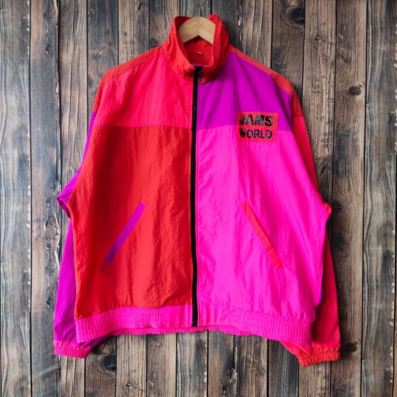 RARE Vintage 90s Distressed Jams World Honolulu Hawaii Multicolor
