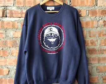 USA製 90s キャプテンサンタ HARTWELL スカジャン 未使用 キャプテンサンタ 刺繍 スカジャン 中綿無し