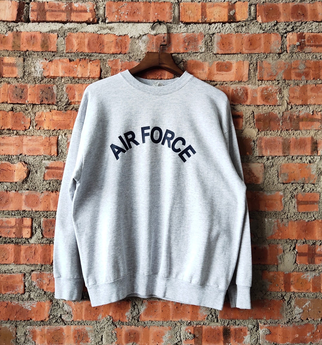 Vintage 90s Distressed United States Air Force USAF Sweatshirt