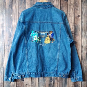 Beauty and the Beast Jean Jackets - Etsy