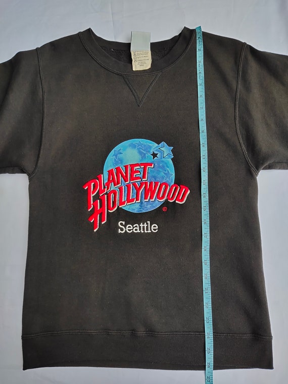 Buy Vintage 90s Planet Hollywood Seattle Sweatshirt Seattle 