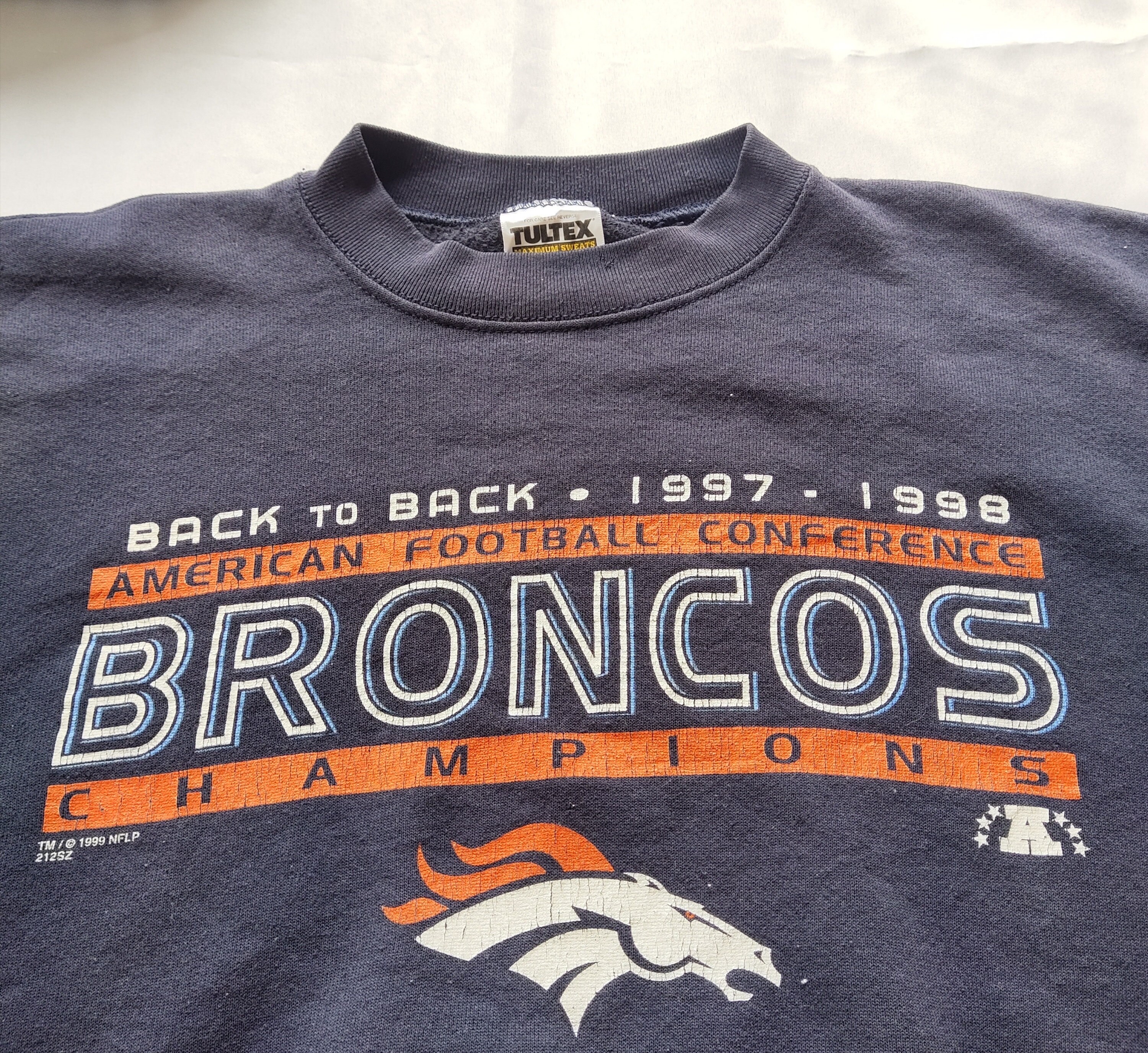 90s USA製】LOGO7 DENVER BRONCOS スウェット 90s USA製】LOGO7 DENVER
