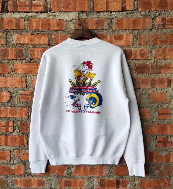 Men's Vintage Rams Graphic Crew Sweatshirt