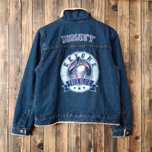Eeyore Denim Jacket - Etsy