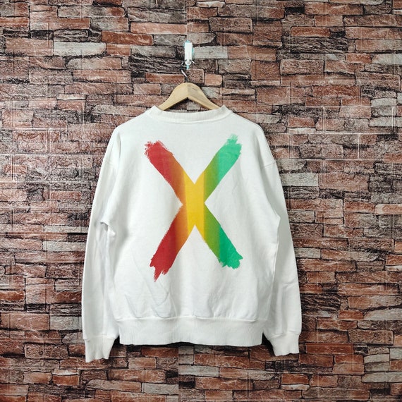 Buy Vintage 90s Distressed Malcolm X Sweatshirt Malcolm X Crewneck Malcolm X Pullover Malcolm X Sweater Printed Logo White Color Men s M Online in India Etsy