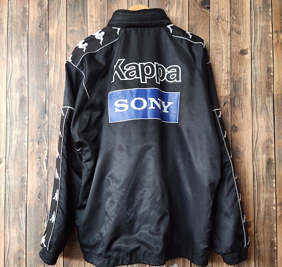 美品 kappa juventus 90s sony jacket ジャージ Kappa Juventus Sony Logo Soccer Track Jacket Size XL(US L) Pants