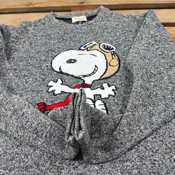 Vintage Peanuts Snoopy Sweatshirt Peanuts Crewnec… - image 8