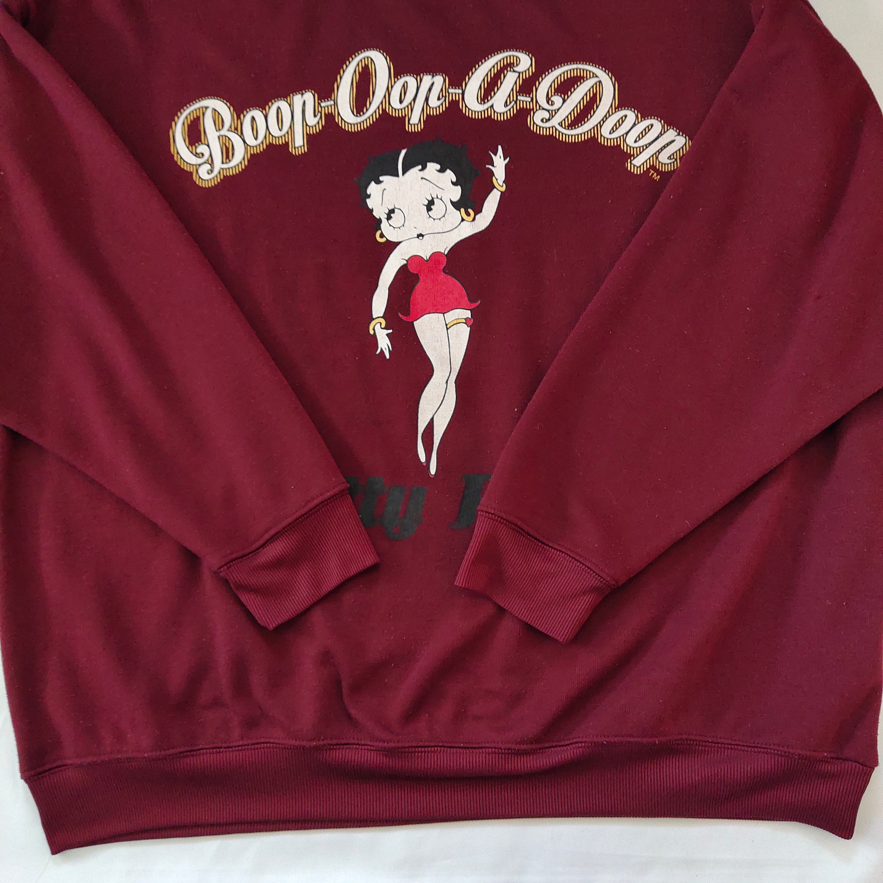 betty boop nike sweatshirt