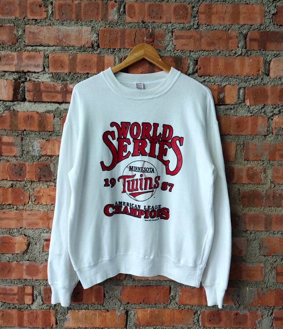 Vintage 80s Minnesota Twins Baseball Sweatshirt Twins Crewneck