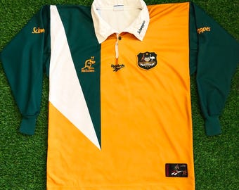 売れ筋がひクリスマスプレゼント！ 2003 Vintage Wallabies Cup World Rugby Australia Canterbury ウェア