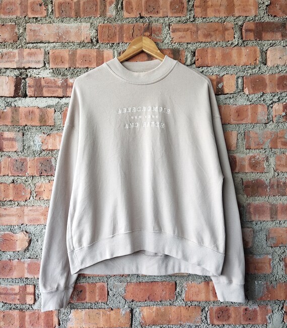 Abercrombie and Fitch New York Sweatshirt Abercrombie Crewneck - Etsy