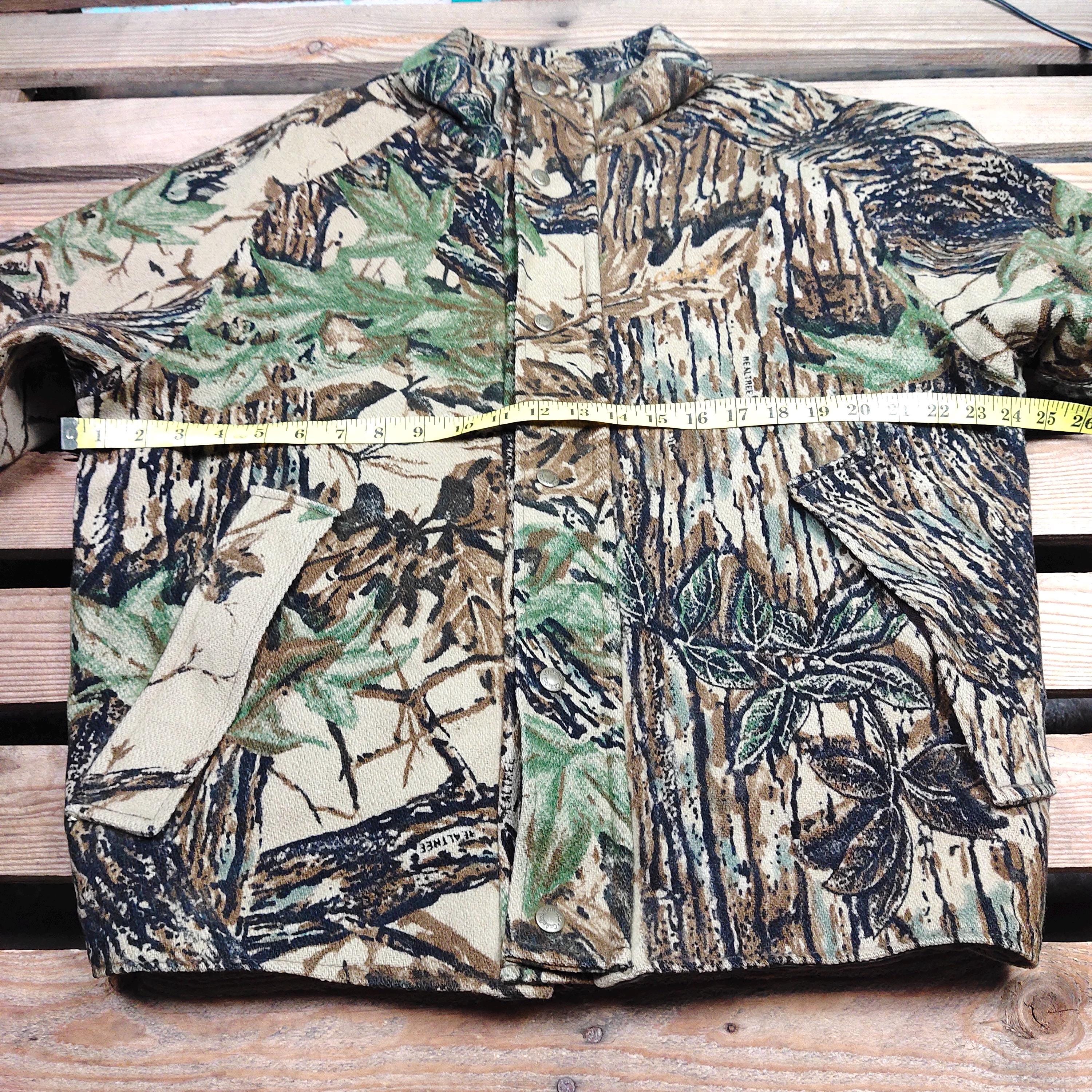 RARE Vintage 80s Cabelas Whitetail Real Tree Goretex Camouflage