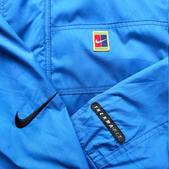 Vintage 90s Nike Court Jacket Full Zip Nike Trenc… - image 3