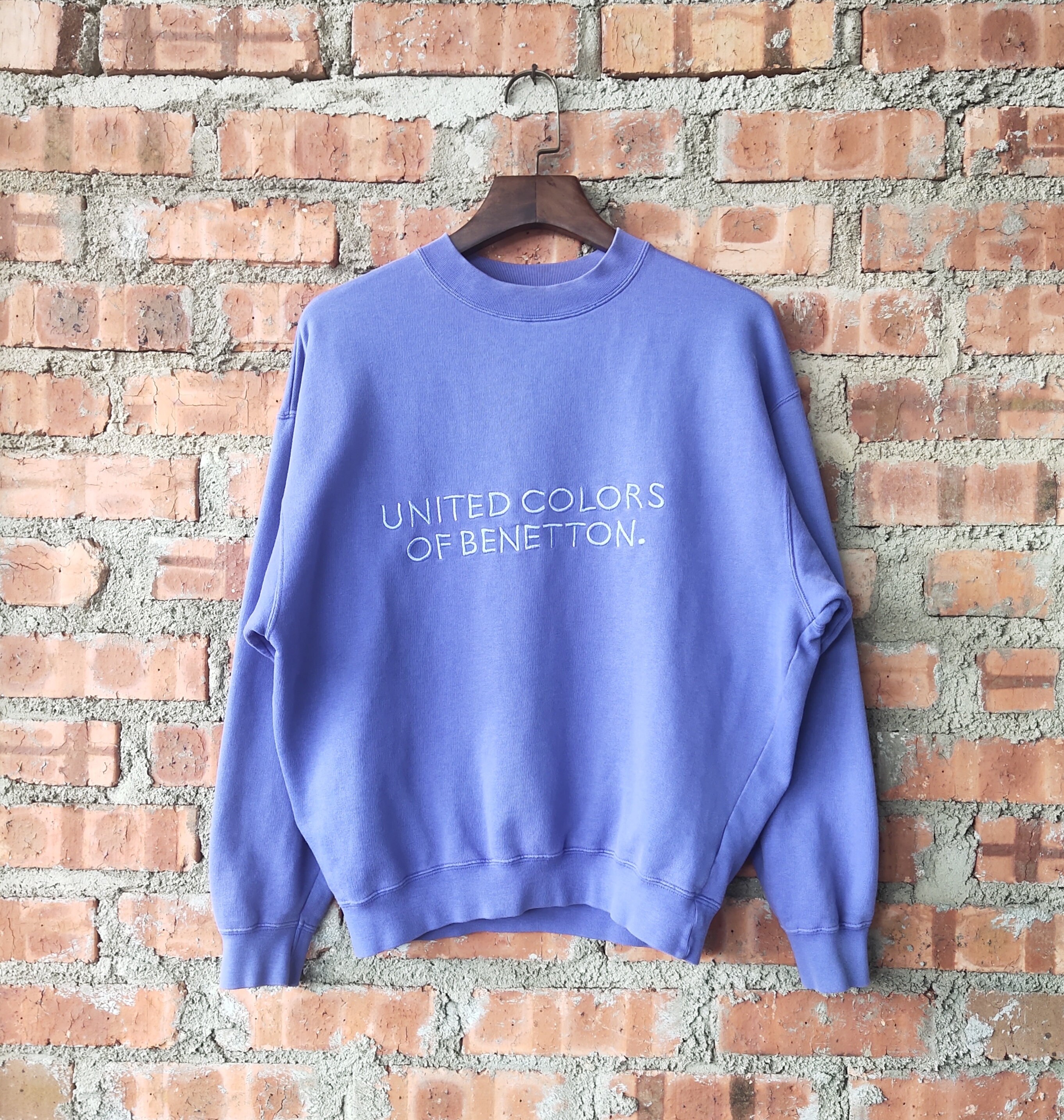 Vintage 90er Benetton Sweatshirt Benetton Crewneck Benetton - Etsy.de