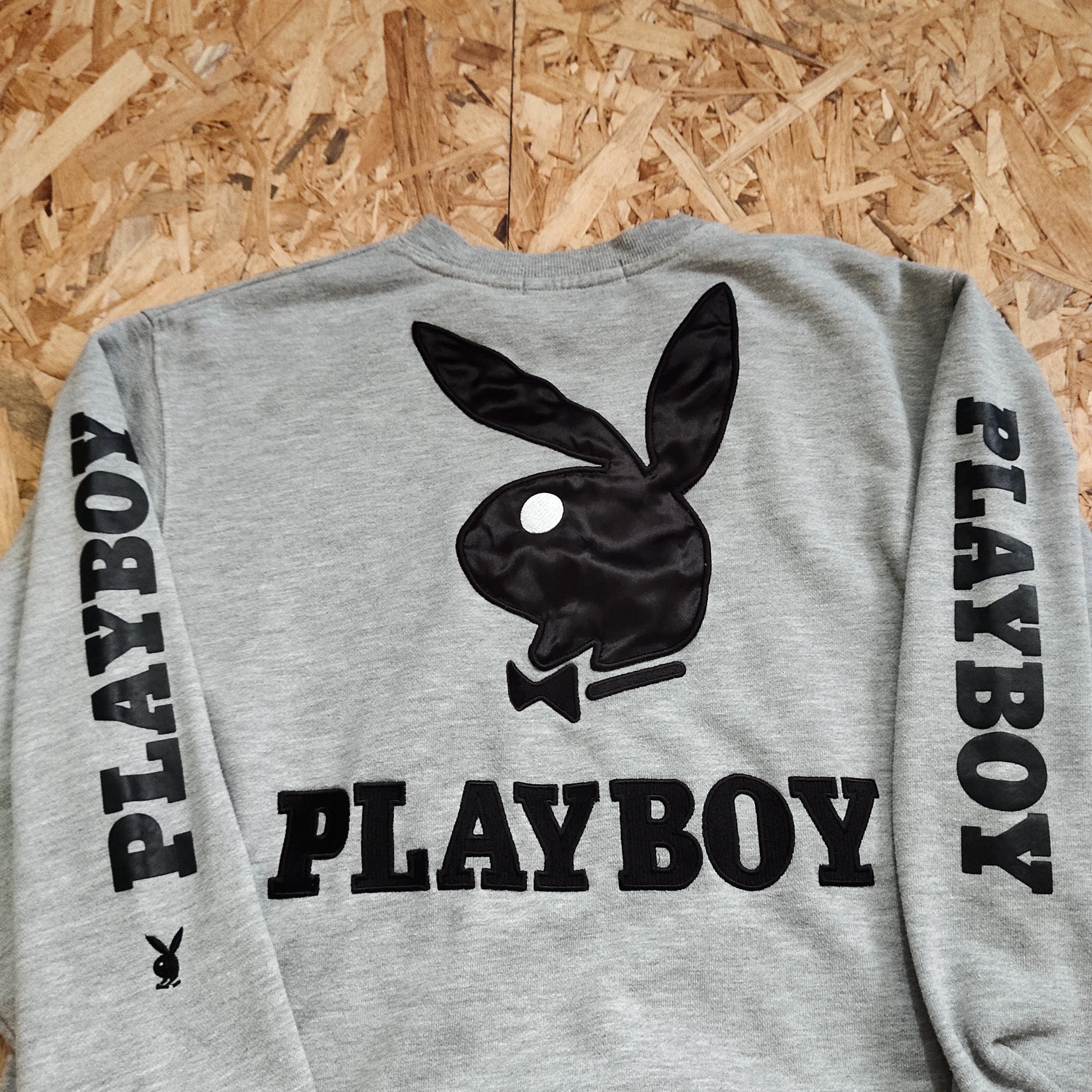 Vintage 90s Playboy Sweatshirt Playboy Crewneck Playboy Pullover