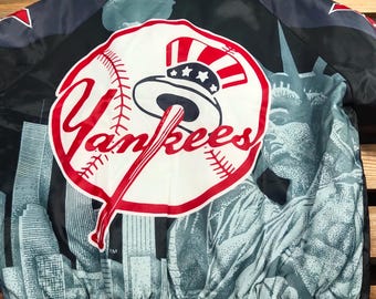 RARE Vintage 80s New York Yankees Baseball by Chalk Line