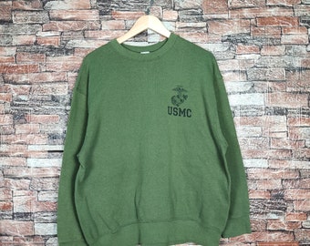 Vintage usmc sweatshirt sale