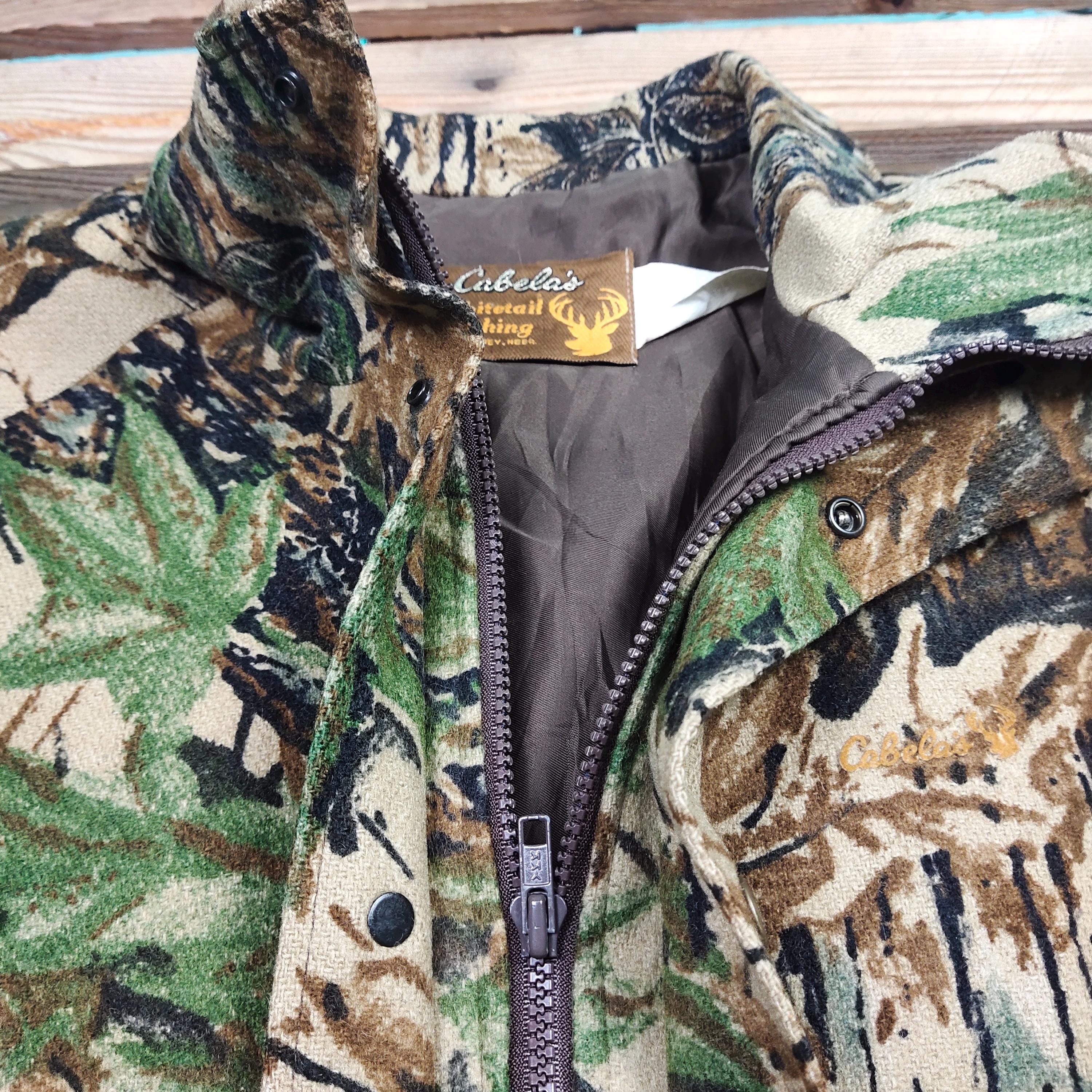 RARE Vintage 80s Cabelas Whitetail Real Tree Goretex RARE Vintage 80s Cabelas Whitetail Real Tree Goretex