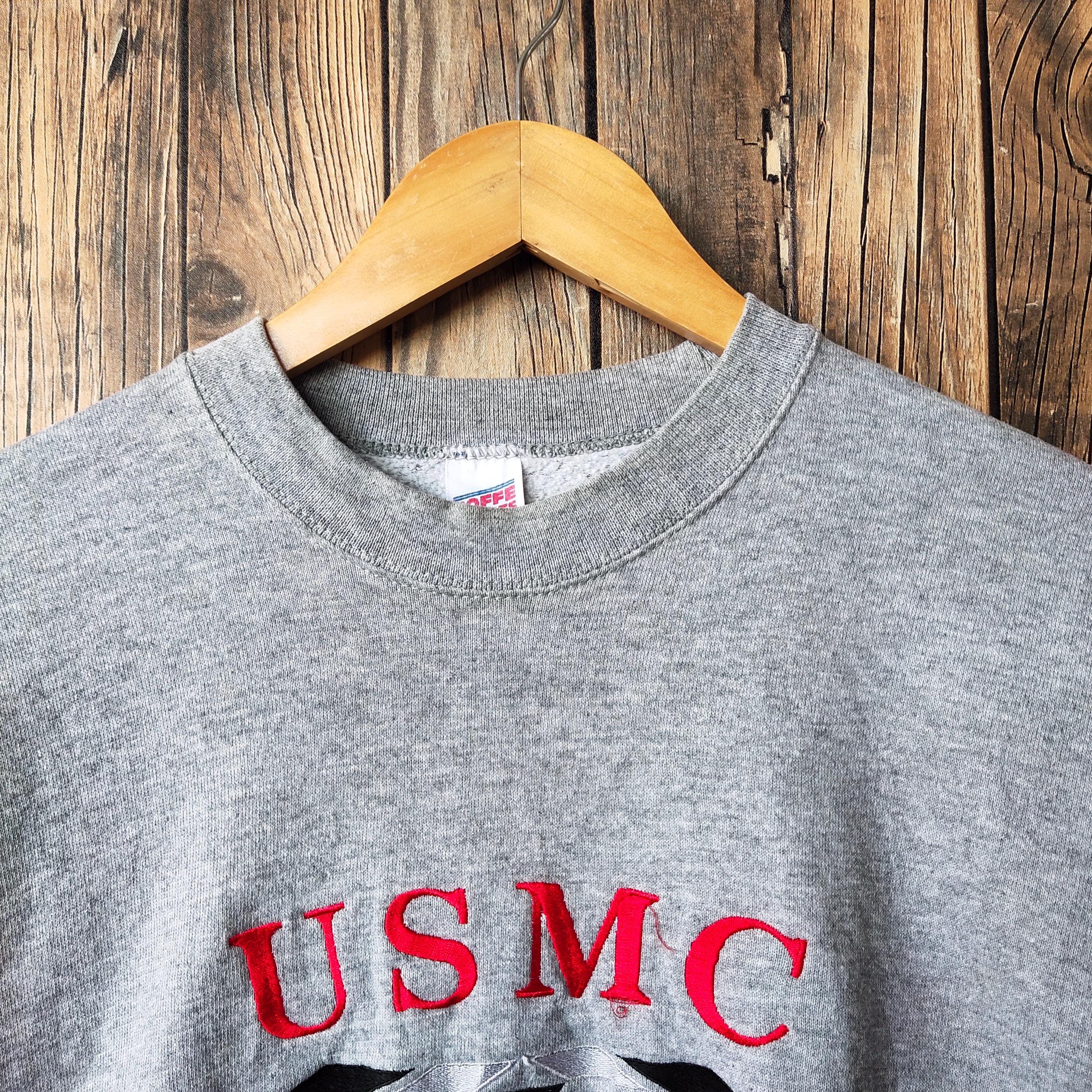 90年代ヴィンテージ アメリカ海兵隊 USMC Semper Fi スウェットシャツ 