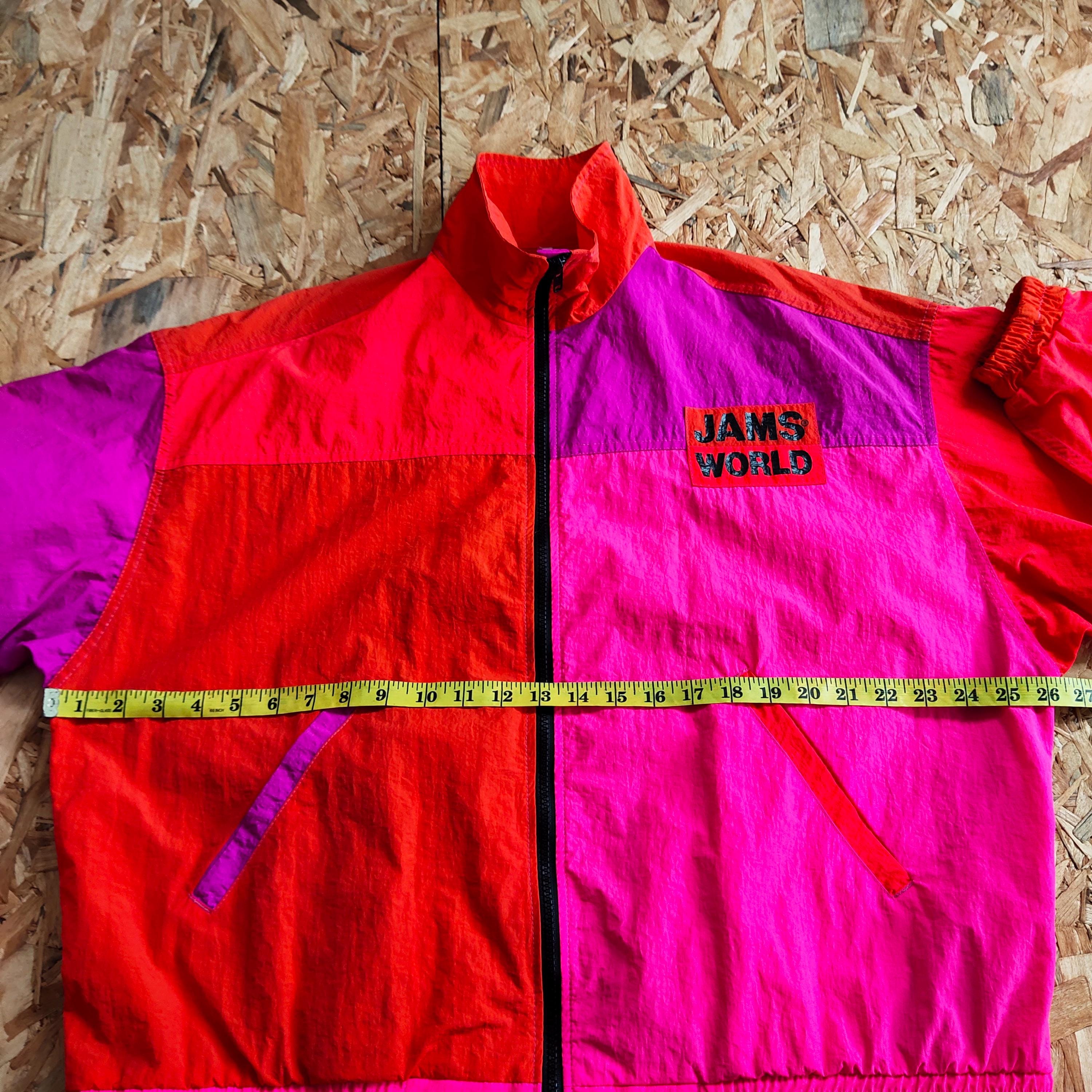 RARE Vintage 90s Distressed Jams World Honolulu Hawaii Multicolor