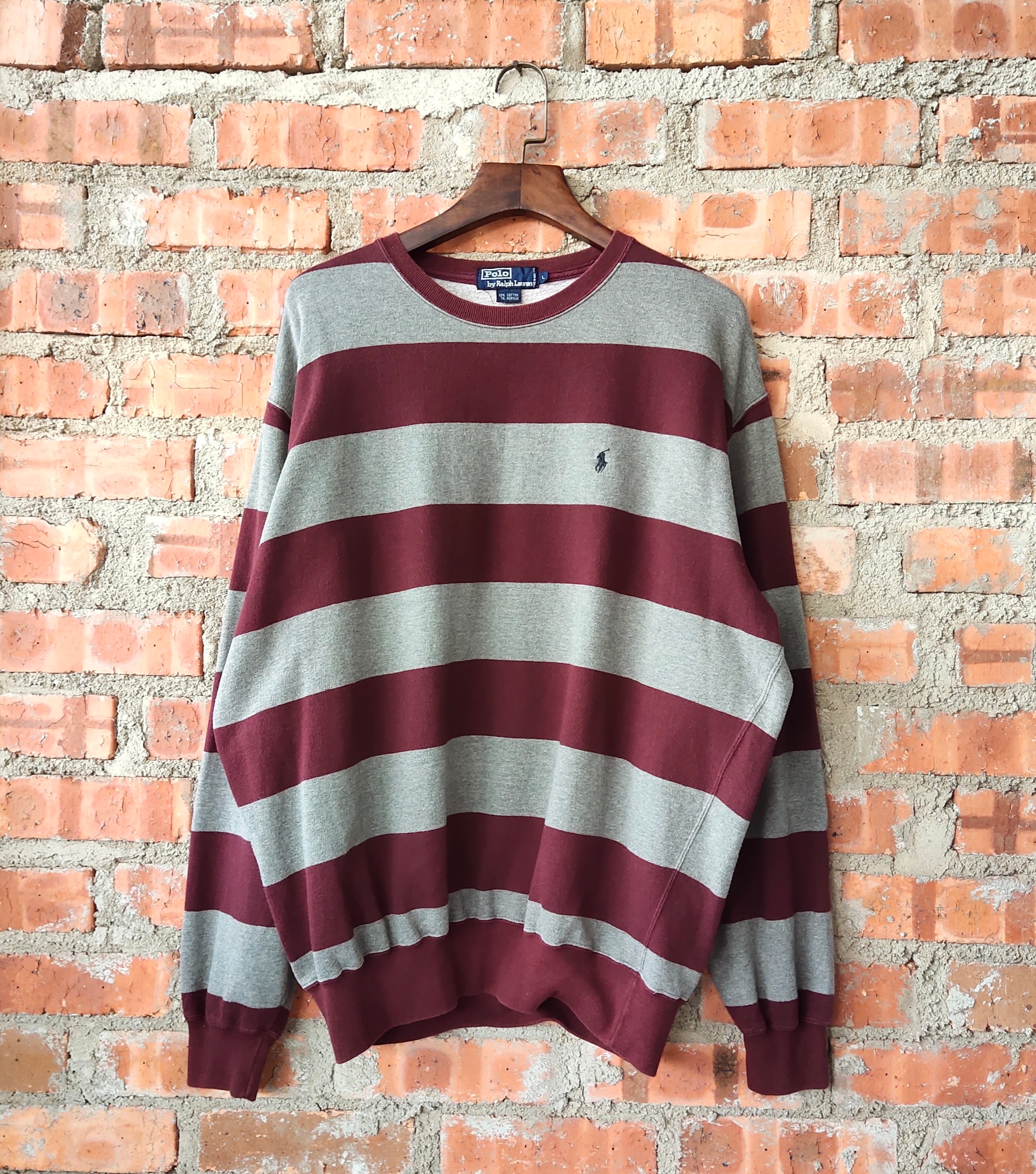 Vintage 90s Polo Ralph Lauren Sweatshirt Polo Crewneck Polo Vintage 90s Polo Ralph Lauren Sweatshirt Polo Crewneck Polo