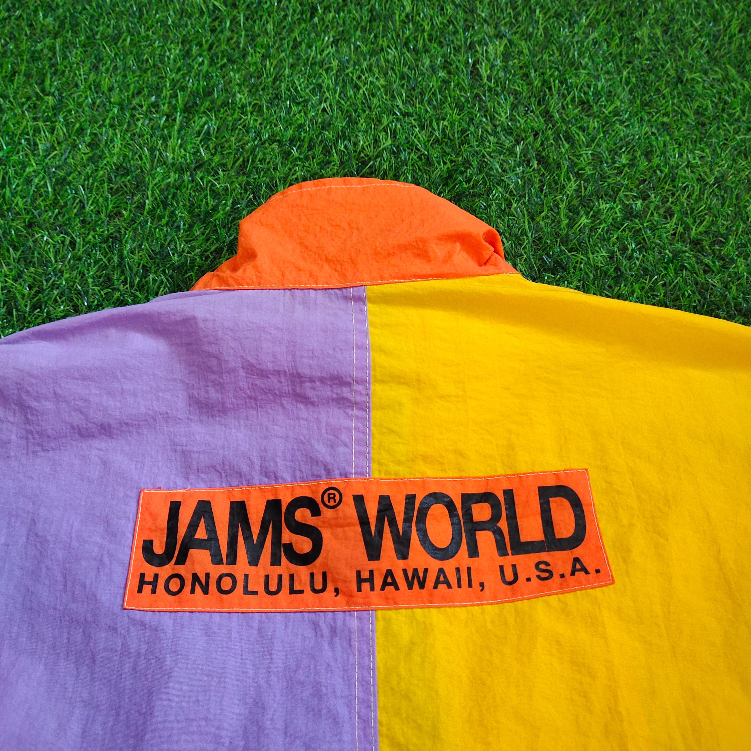 RARE Vintage 90s Jams World Honolulu Hawaii Multicolor