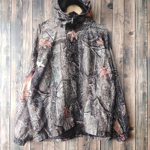 Vintage Distressed Huntworth Realtree Camouflage Jacket Realtree